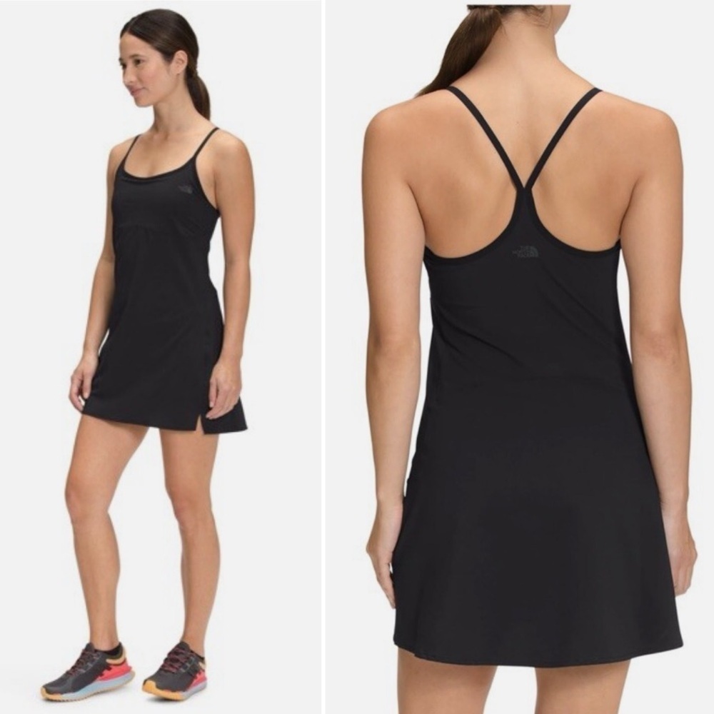 THE NORTH FACE ARQUE SPORTS HIKING TENNIS BLACK DRESS SIZE XS